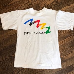 Vintage 2000 sydney olympics t shirt